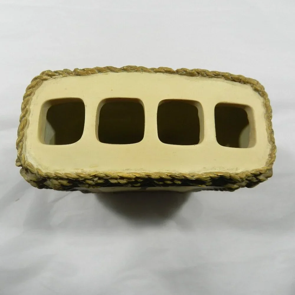 Chad Barrett Art in Motion Ceramic Toothbrush Holder